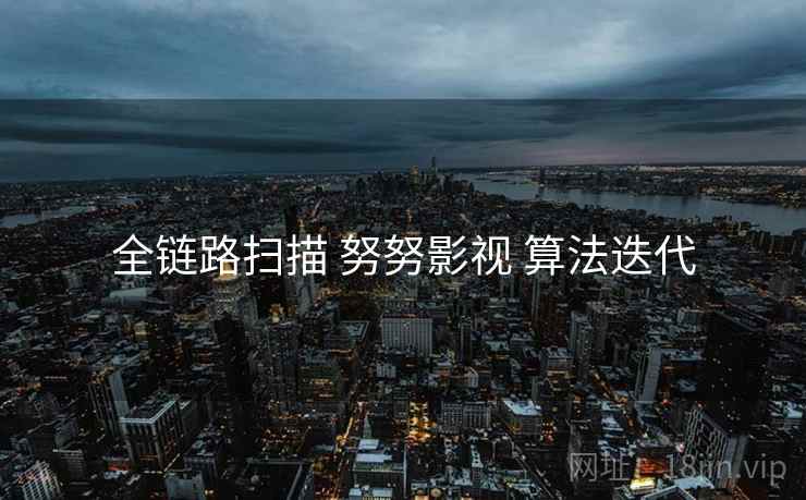 全链路扫描 努努影视 算法迭代