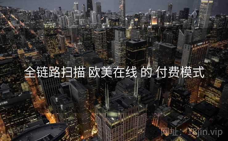 全链路扫描 欧美在线 的 付费模式