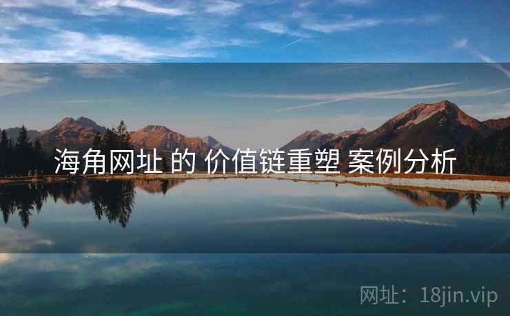 海角网址 的 价值链重塑 案例分析