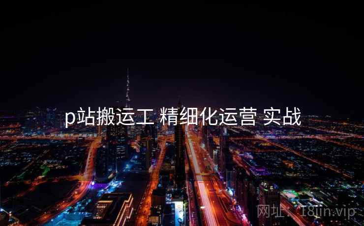 p站搬运工 精细化运营 实战