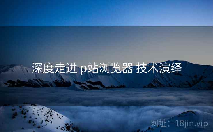 深度走进 p站浏览器 技术演绎