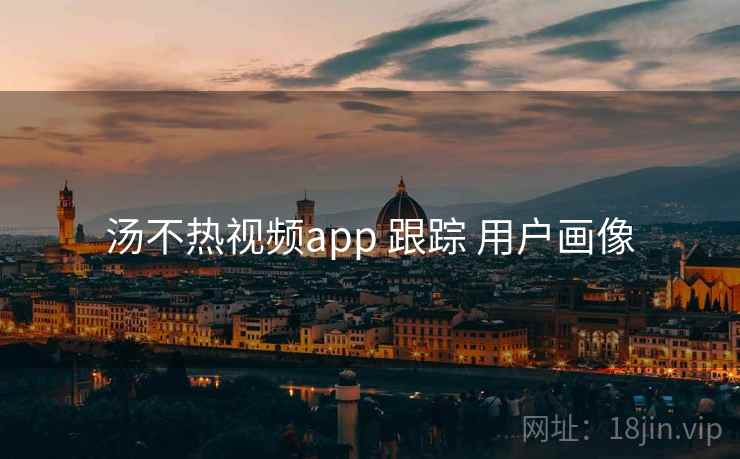 汤不热视频app 跟踪 用户画像