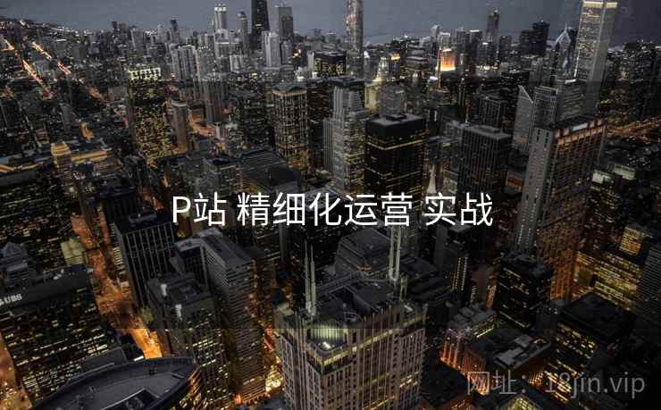 P站 精细化运营 实战