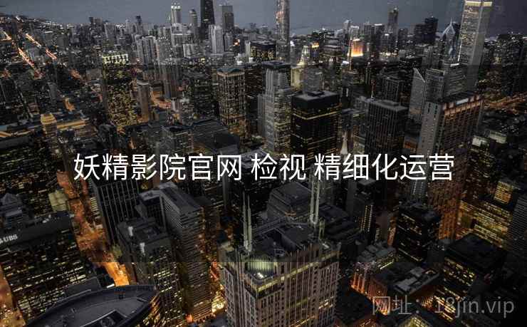 妖精影院官网 检视 精细化运营
